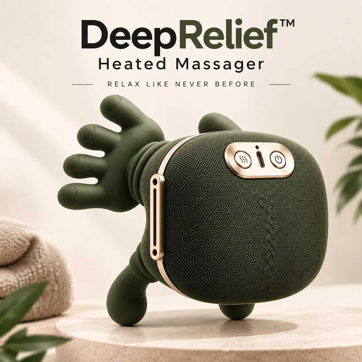 DeepRelief™ Heated Massager| Relax Like Never Before