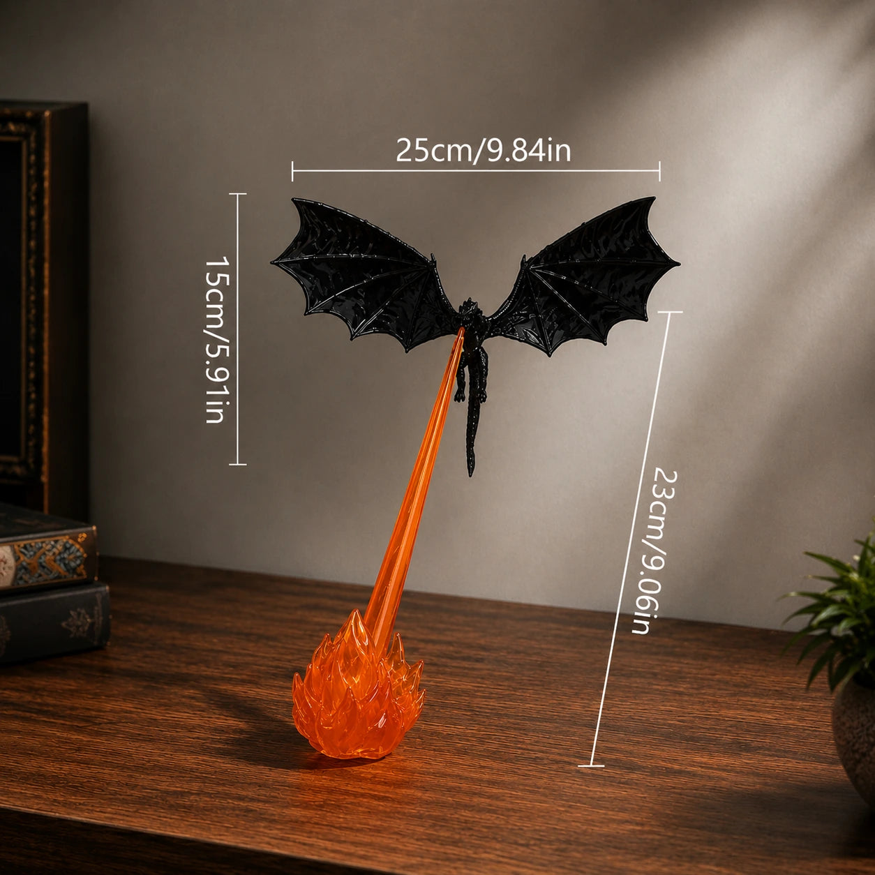 DragonFlame™ Corner Light | Bring the Dragon Flame Indoors