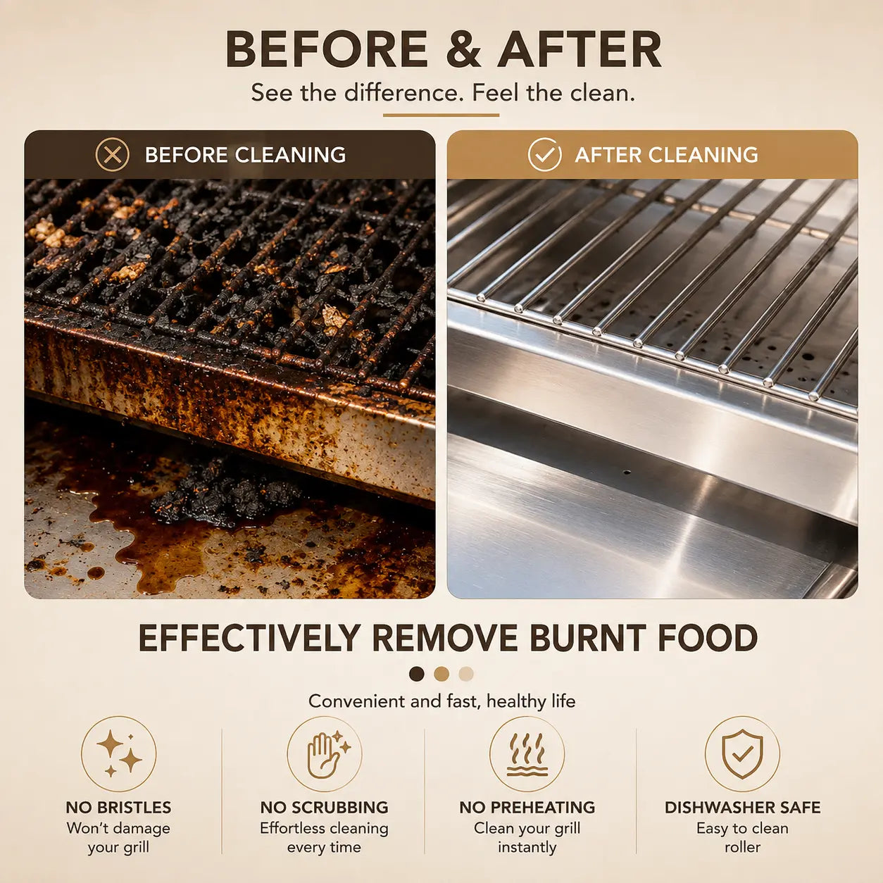 GrillGlide™ Electric Grill Cleaner | Effortless Grill Cleaning