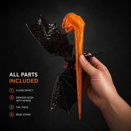 DragonFlame™ Corner Light | Bring the Dragon Flame Indoors