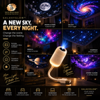 GalaxyGlow™ Star Projector — Bring the Night Sky Indoors