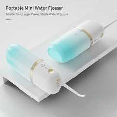 USB Rechargeable Water Flosser – 200ml with 4 Nozzles