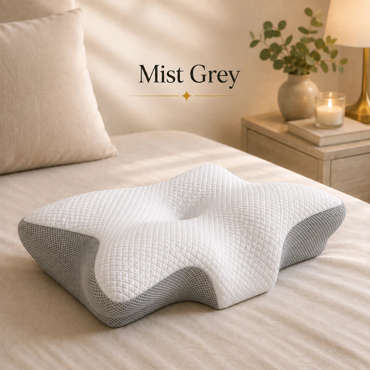 CloudRest™ Memory Foam Pillow | Better Sleep, Better Mornings