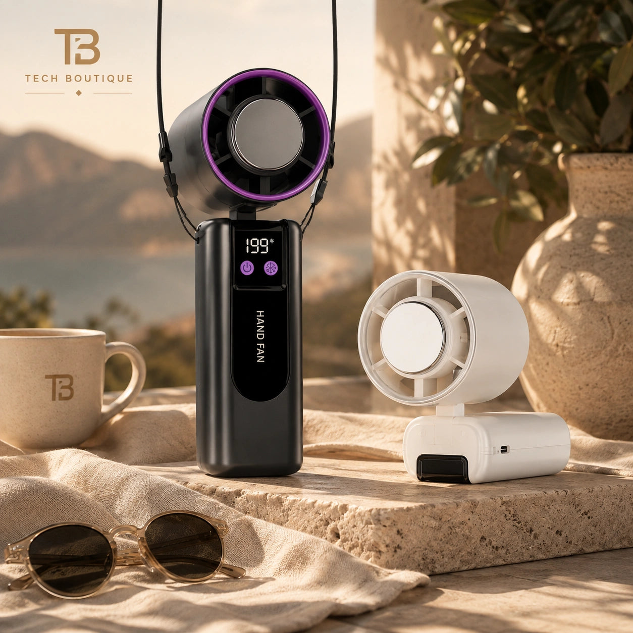 FrostAir™ Ice Cooling Handheld Fan | Instant Cold Air Anywhere