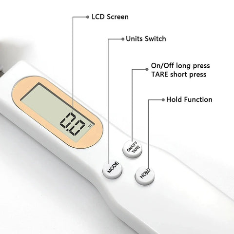 Kitchen Scale Measuring Spoon