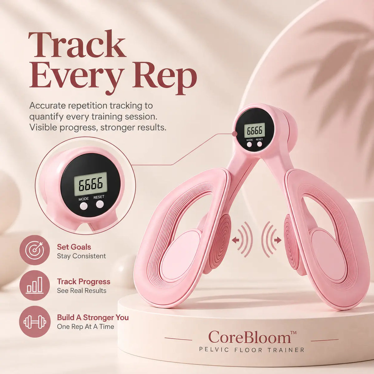 CoreBloom™ Pelvic Floor Trainer | Feel Stronger From Within