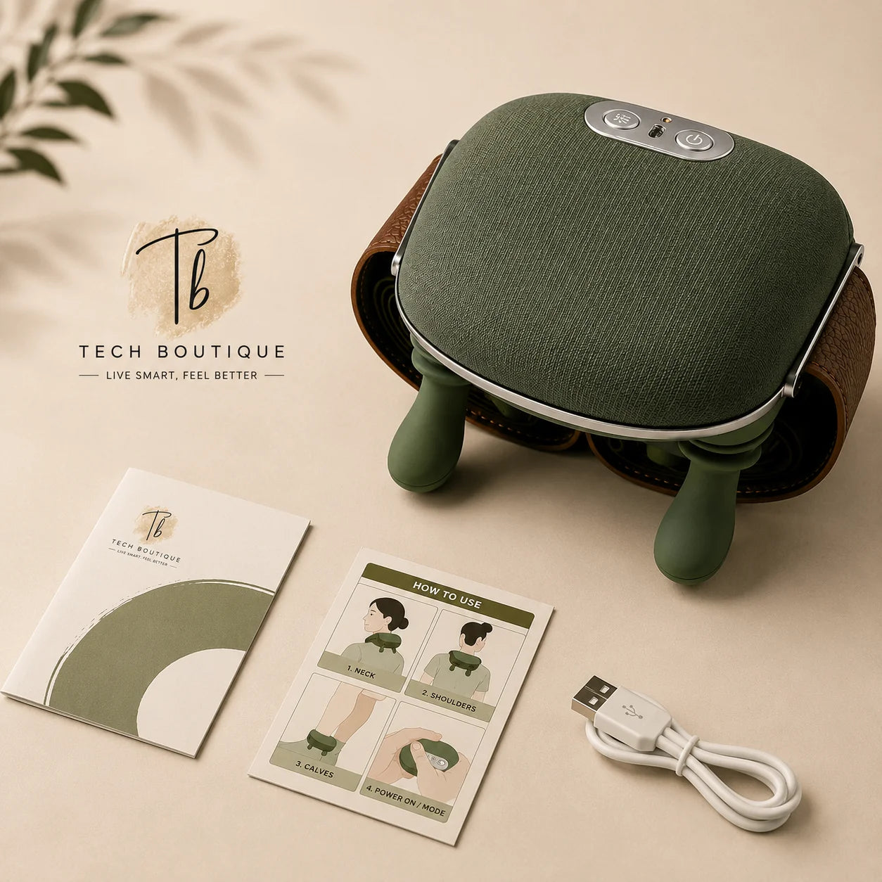 DeepRelief™ Massage System | Relax Like Never Before🔥 Tech Boutique